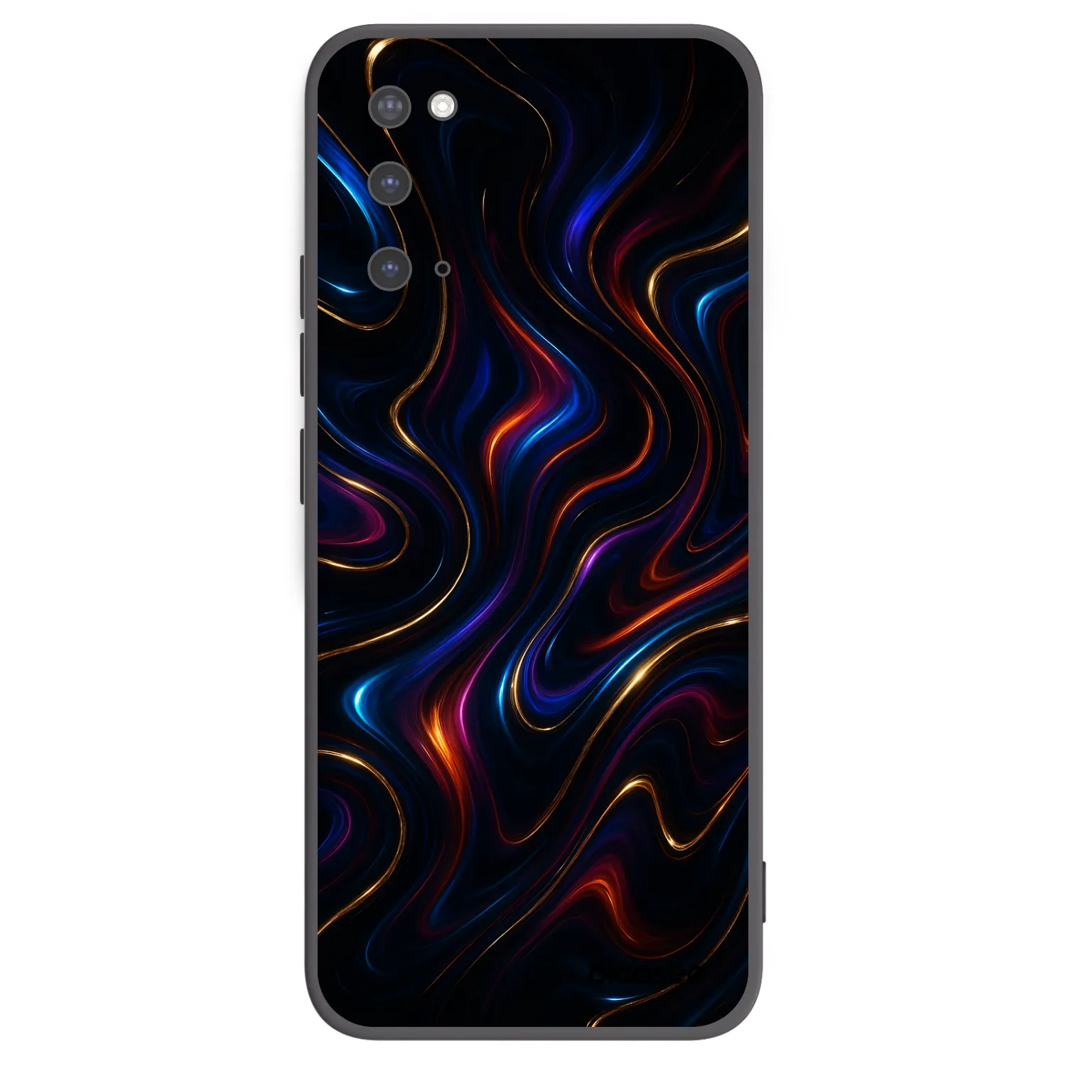 Picasee fekete szilikon tok az alábbi mobiltelefonokra Samsung Galaxy S20 G980F - Noir