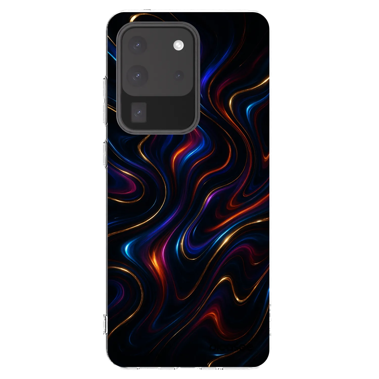 Picasee átlátszó szilikon tok az alábbi mobiltelefonokra Samsung Galaxy S20 Ultra 5G G988F - Noir