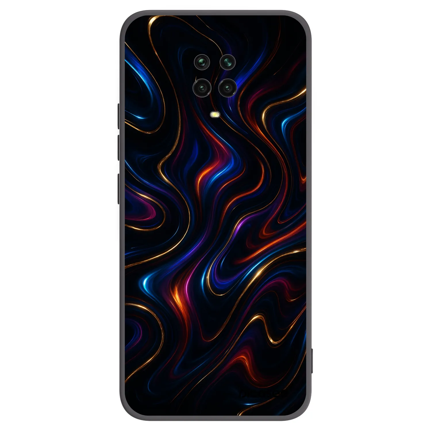 Picasee fekete szilikon tok az alábbi mobiltelefonokra Xiaomi Redmi Note 9 Pro - Noir