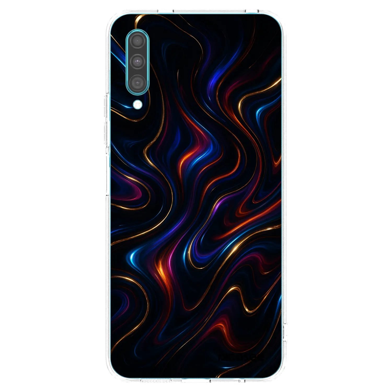 Picasee átlátszó szilikon tok az alábbi mobiltelefonokra Samsung Galaxy A30s A307F - Noir