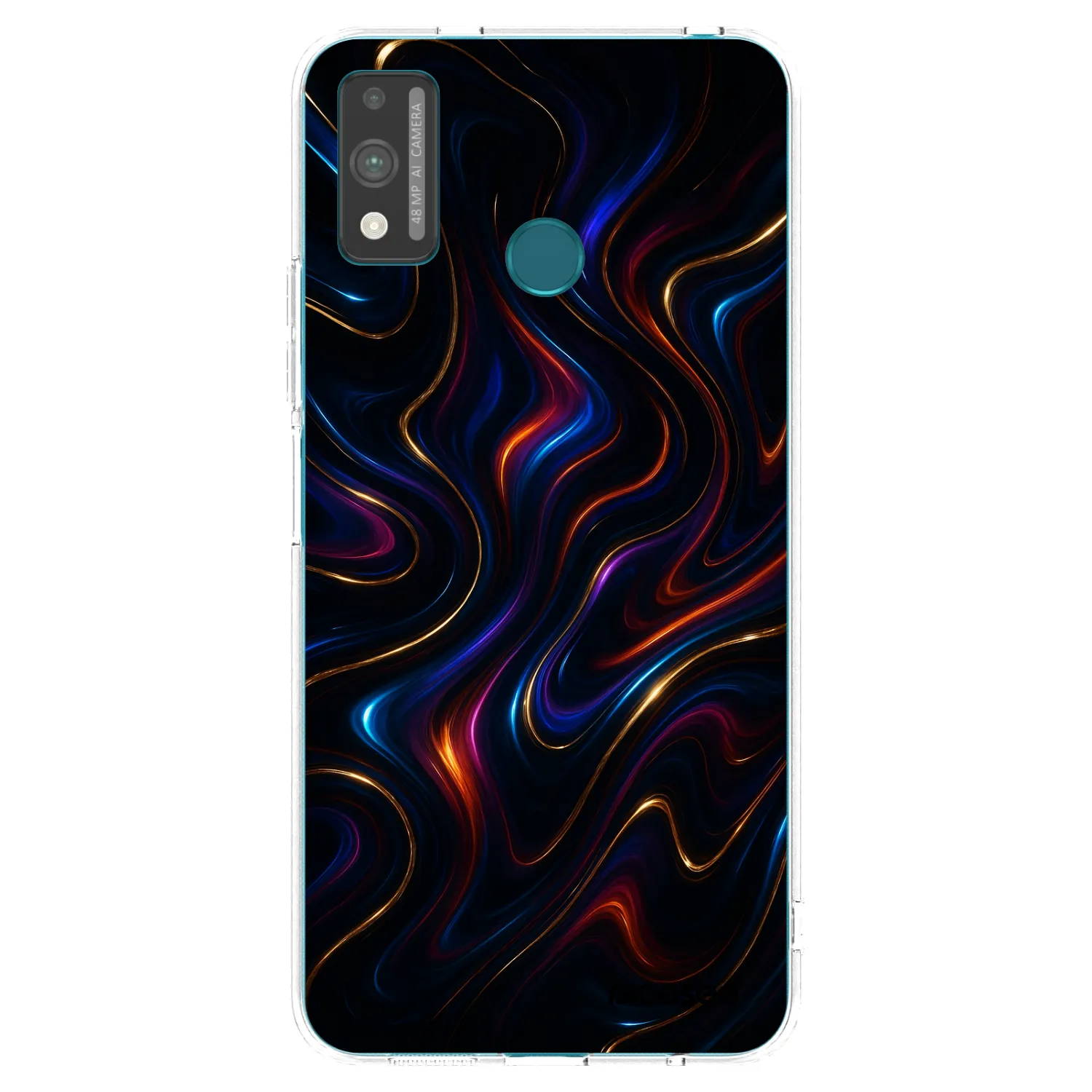 Picasee átlátszó szilikon tok az alábbi mobiltelefonokra Honor 9X Lite - Noir