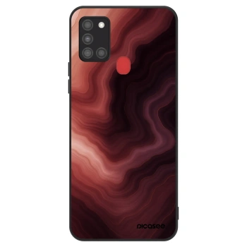 Szilikon tok erre a típusra Samsung Galaxy A21s - Rouge
