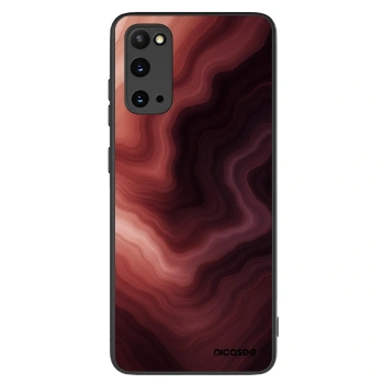 Szilikon tok erre a típusra Samsung Galaxy S20 G980F - Rouge