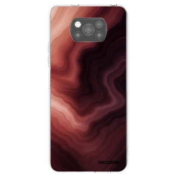 Picasee fekete szilikon tok az alábbi mobiltelefonokra Xiaomi Poco X3 Pro - Rouge