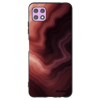 Picasee fekete szilikon tok az alábbi mobiltelefonokra Samsung Galaxy A22 A226B 5G - Rouge