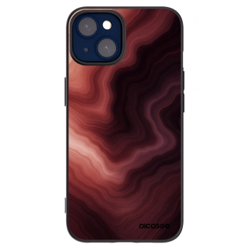 Picasee fekete szilikon tok az alábbi mobiltelefonokra Apple iPhone 14 - Rouge