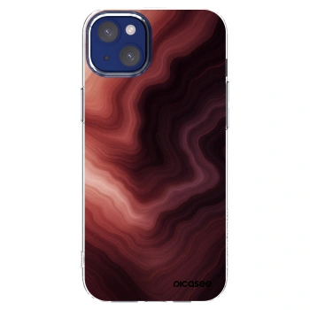 Picasee átlátszó szilikon tok az alábbi mobiltelefonokra Apple iPhone 14 Plus - Rouge