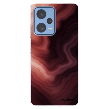 Picasee átlátszó szilikon tok az alábbi mobiltelefonokra Xiaomi Redmi Note 12 Pro 5G - Rouge