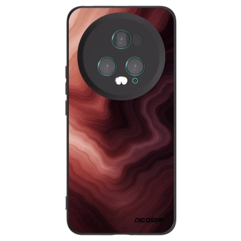 Picasee fekete szilikon tok az alábbi mobiltelefonokra Honor Magic5 Pro - Rouge