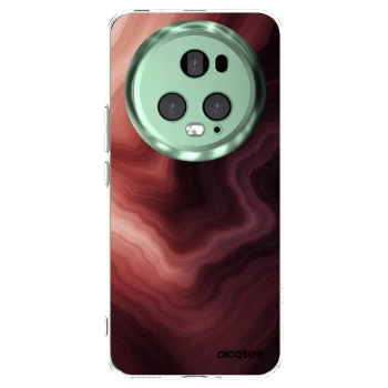 Picasee átlátszó szilikon tok az alábbi mobiltelefonokra Honor Magic5 Pro - Rouge