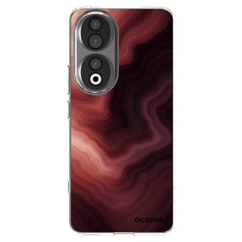 Picasee átlátszó szilikon tok az alábbi mobiltelefonokra Honor 90 5G - Rouge