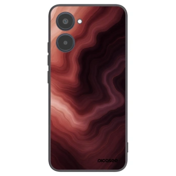 Picasee fekete szilikon tok az alábbi mobiltelefonokra Realme 10 4G - Rouge