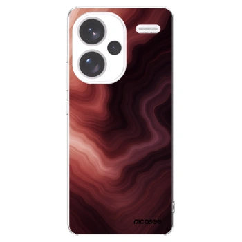 Picasee átlátszó szilikon tok az alábbi mobiltelefonokra Xiaomi Redmi Note 13 Pro+ 5G - Rouge