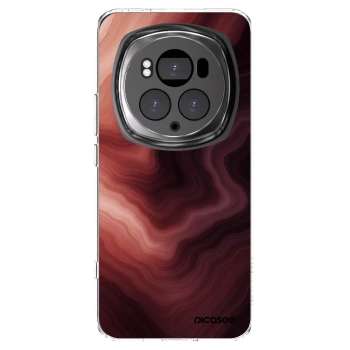 Picasee átlátszó szilikon tok az alábbi mobiltelefonokra Honor Magic6 Pro - Rouge
