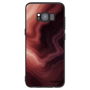Picasee fekete szilikon tok az alábbi mobiltelefonokra Samsung Galaxy S8 G950F - Rouge