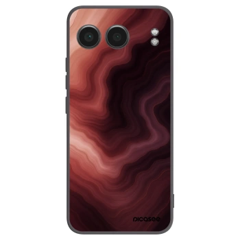 Picasee fekete szilikon tok az alábbi mobiltelefonokra OnePlus Nord 4 - Rouge