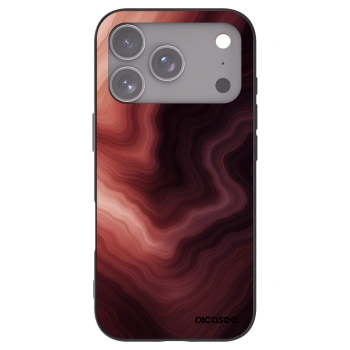Picasee fekete szilikon tok az alábbi mobiltelefonokra Apple iPhone 17 Pro - Rouge