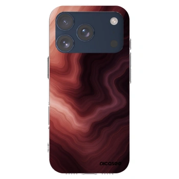 Picasee átlátszó szilikon tok az alábbi mobiltelefonokra Apple iPhone 17 Pro - Rouge