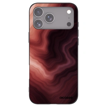 Picasee fekete szilikon tok az alábbi mobiltelefonokra Apple iPhone 17 Pro Max - Rouge