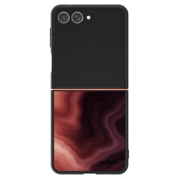 Szilikon tok erre a típusra Samsung Galaxy Z Flip7 5G - Rouge