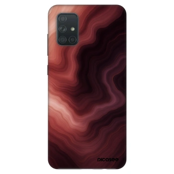Szilikon tok erre a típusra Samsung Galaxy A71 A715F - Rouge