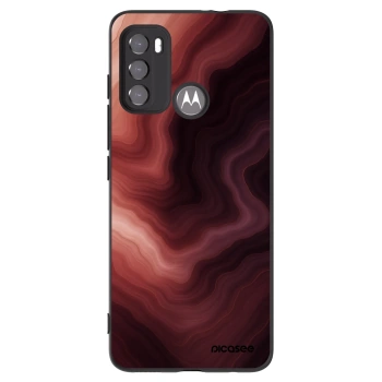 Picasee fekete szilikon tok az alábbi mobiltelefonokra Motorola Edge 60 5G - Rouge