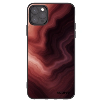 Picasee fekete szilikon tok az alábbi mobiltelefonokra Apple iPhone 11 Pro Max - Rouge