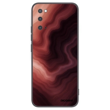 Picasee fekete szilikon tok az alábbi mobiltelefonokra Samsung Galaxy S20 G980F - Rouge