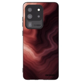 Picasee fekete szilikon tok az alábbi mobiltelefonokra Samsung Galaxy S20 Ultra 5G G988F - Rouge