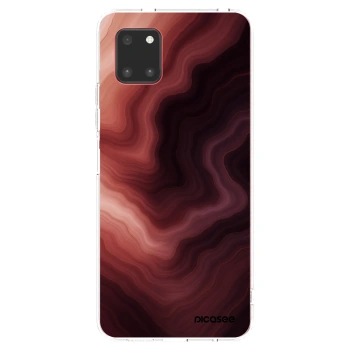 Picasee átlátszó szilikon tok az alábbi mobiltelefonokra Samsung Galaxy Note 10 Lite N770F - Rouge