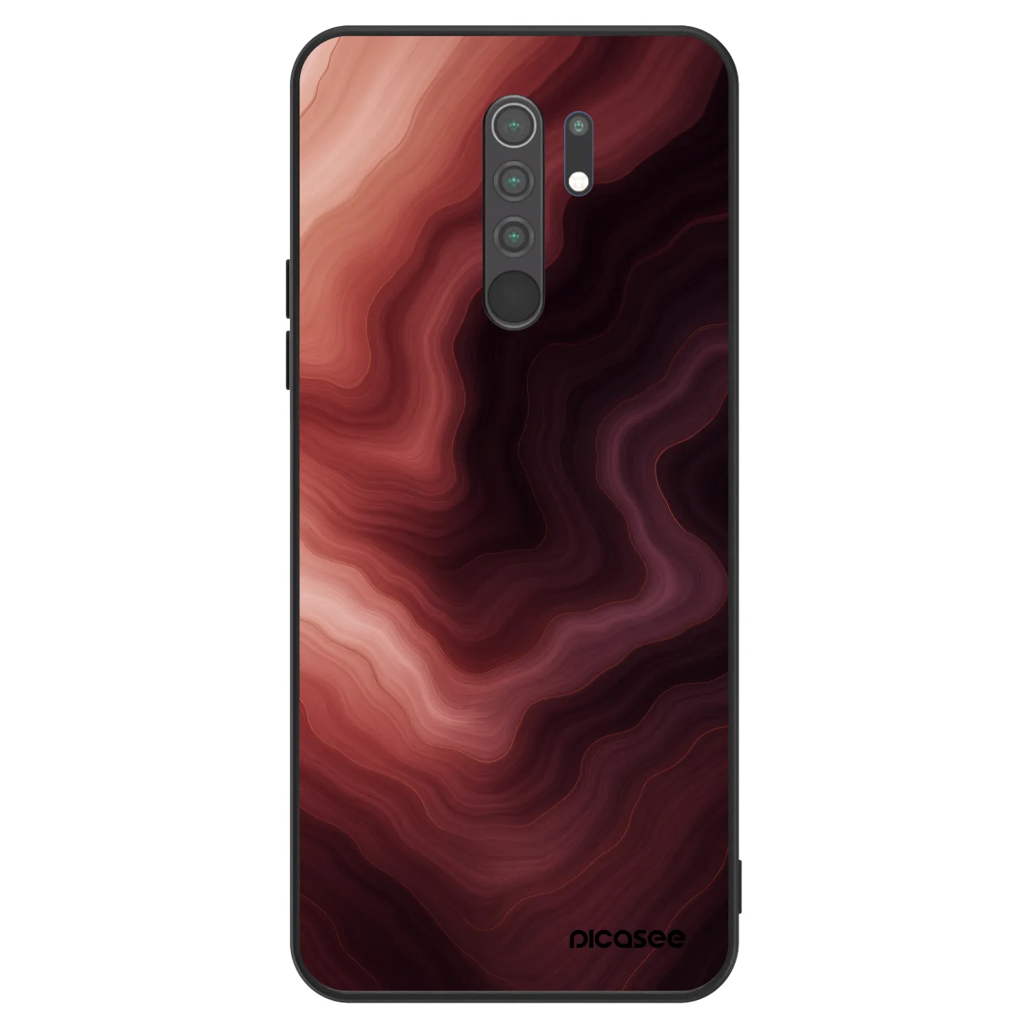 Picasee ULTIMATE CASE Xiaomi Redmi 9 - készülékre - Rouge
