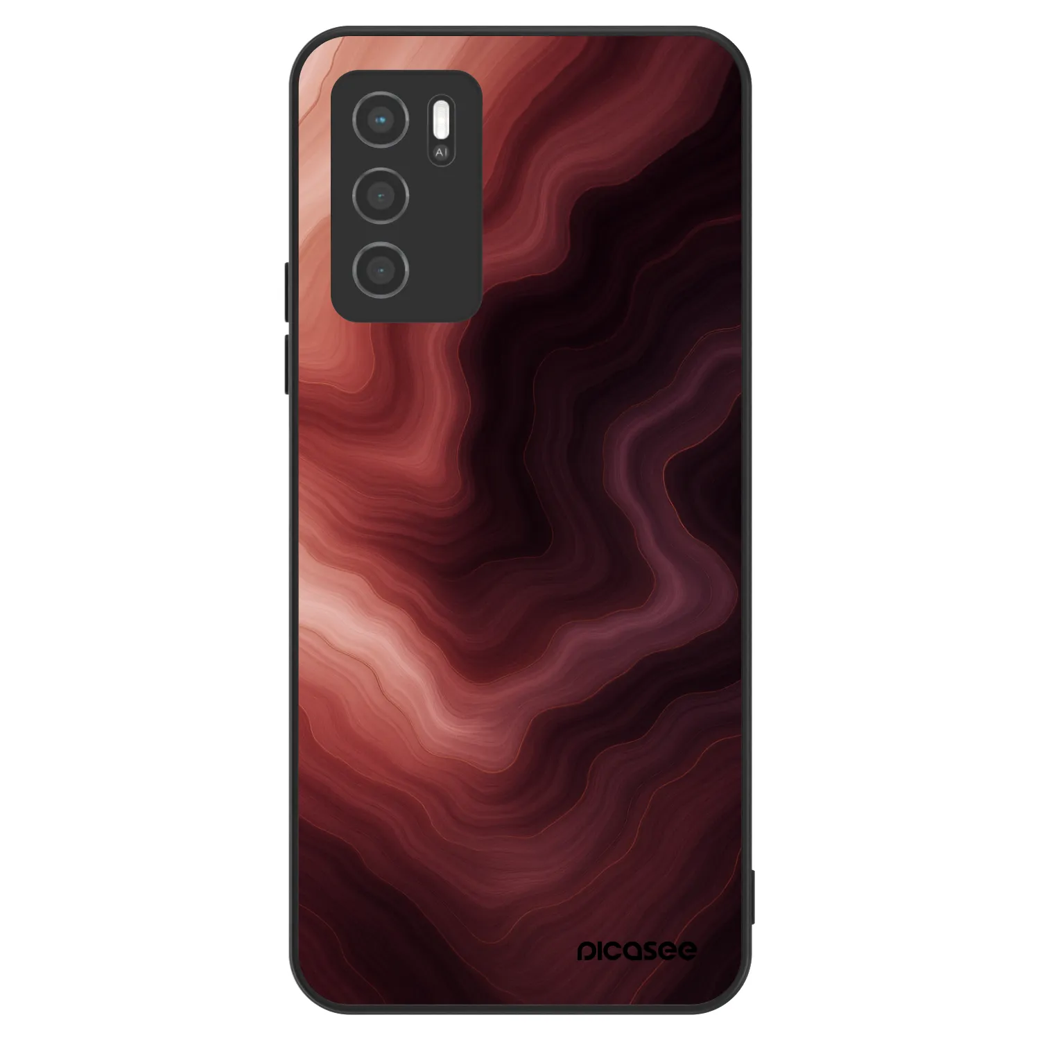 Picasee ULTIMATE CASE OPPO A16s - készülékre - Rouge