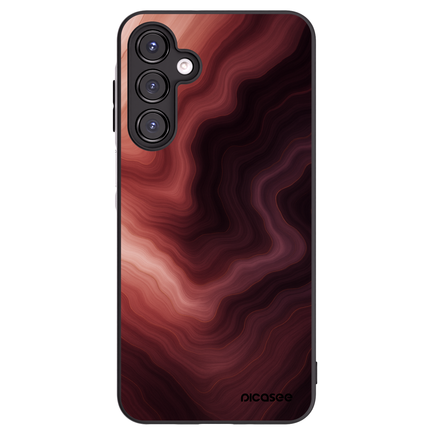 Picasee fekete szilikon tok az alábbi mobiltelefonokra Samsung Galaxy A16 5G - Rouge