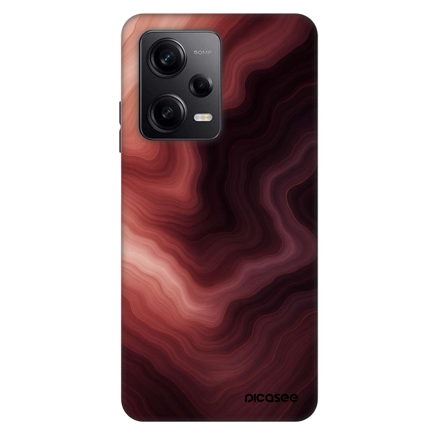 Picasee Fashion Case Xiaomi Redmi Note 12 Pro+ 5G - Rouge