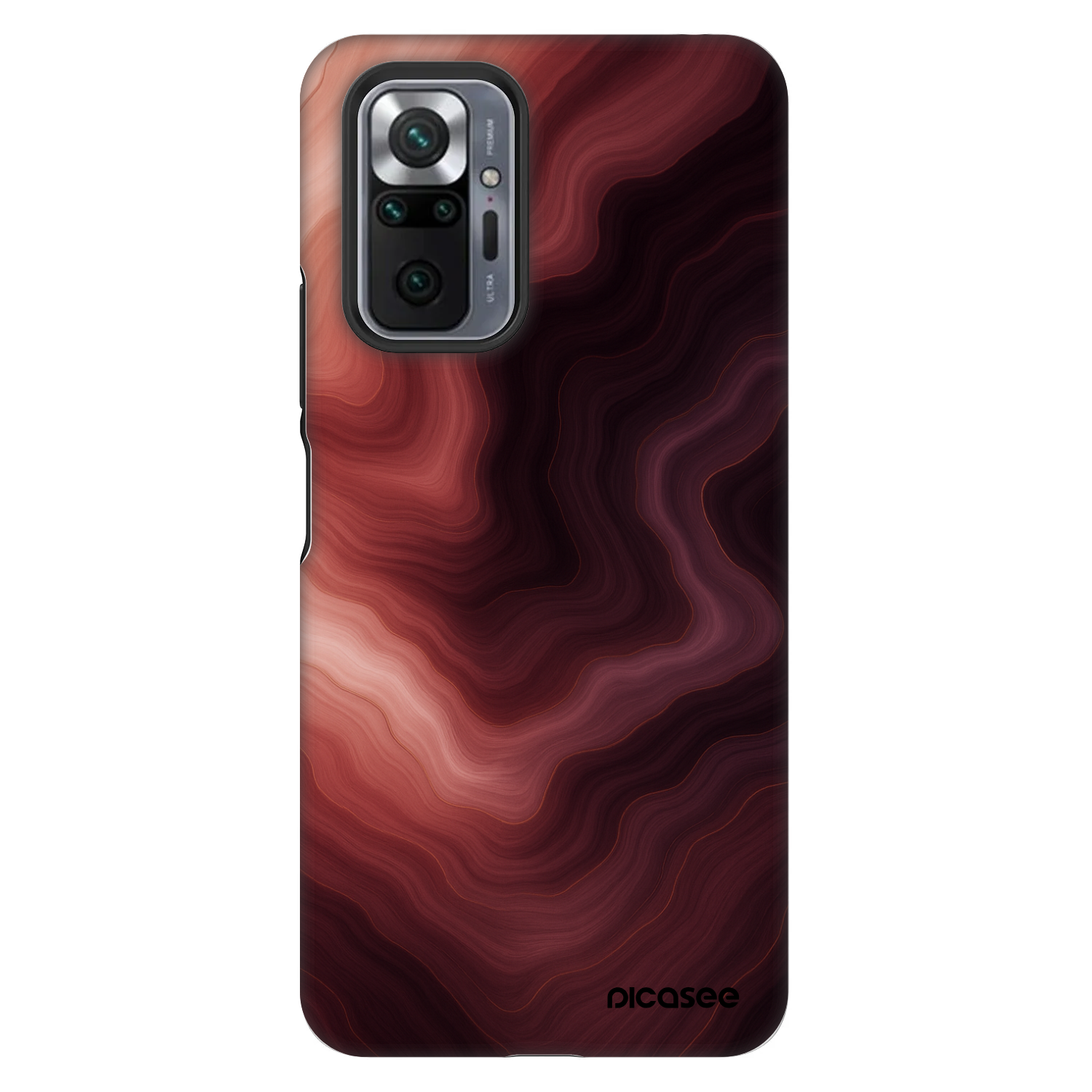 Picasee Fashion Case Xiaomi Redmi Note 10 Pro - Rouge