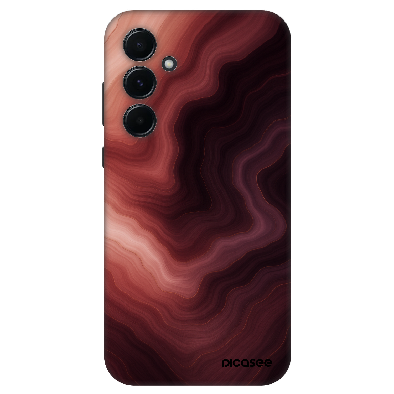 Picasee Fashion Case Samsung Galaxy A55 5G A556B - Rouge