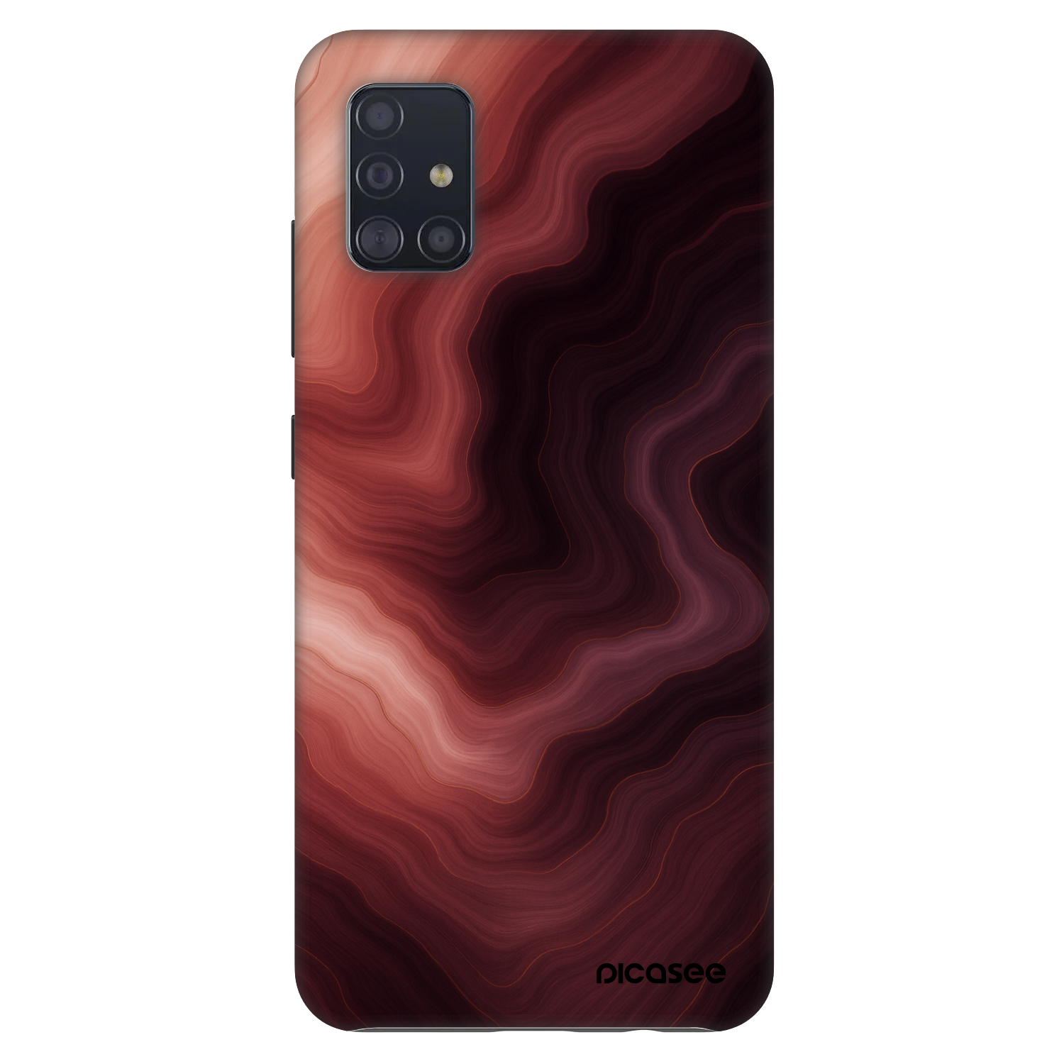 Picasee Fashion Case Samsung Galaxy A51 A515F - Rouge