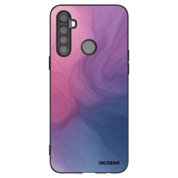 Picasee fekete szilikon tok az alábbi mobiltelefonokra Realme 5 - Silk