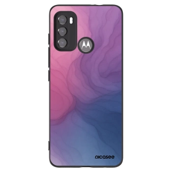 Picasee fekete szilikon tok az alábbi mobiltelefonokra Motorola Moto G60 - Silk