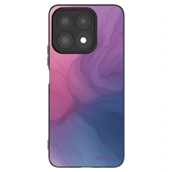 Picasee fekete szilikon tok az alábbi mobiltelefonokra Honor X8a - Silk