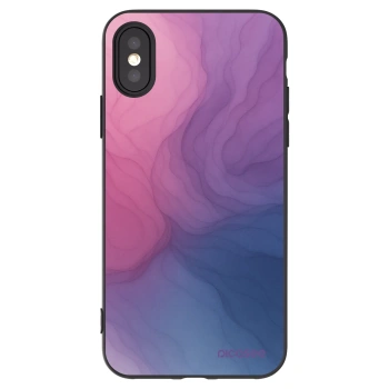 Picasee fekete szilikon tok az alábbi mobiltelefonokra Apple iPhone X/XS - Silk