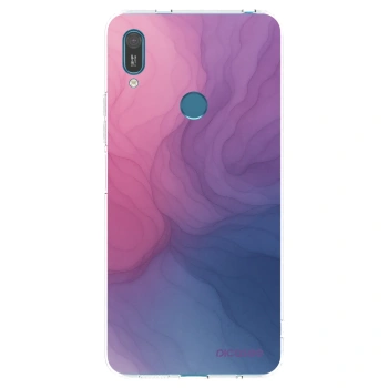 Picasee átlátszó szilikon tok az alábbi mobiltelefonokra Huawei Y7 2019 - Silk