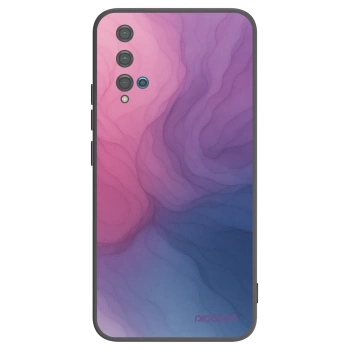 Picasee fekete szilikon tok az alábbi mobiltelefonokra Huawei Nova 5T - Silk