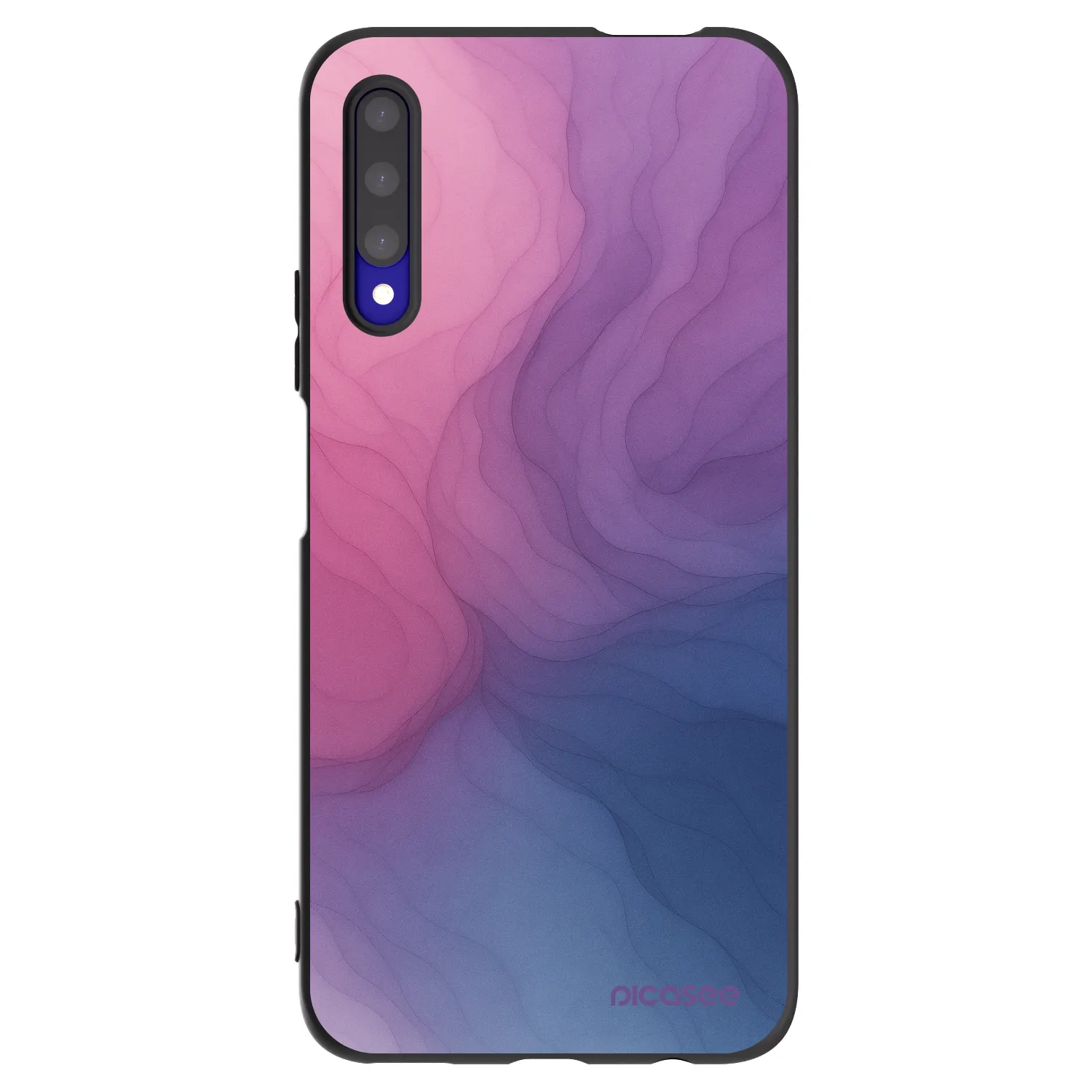 Picasee fekete szilikon tok az alábbi mobiltelefonokra Honor 9X Pro - Silk