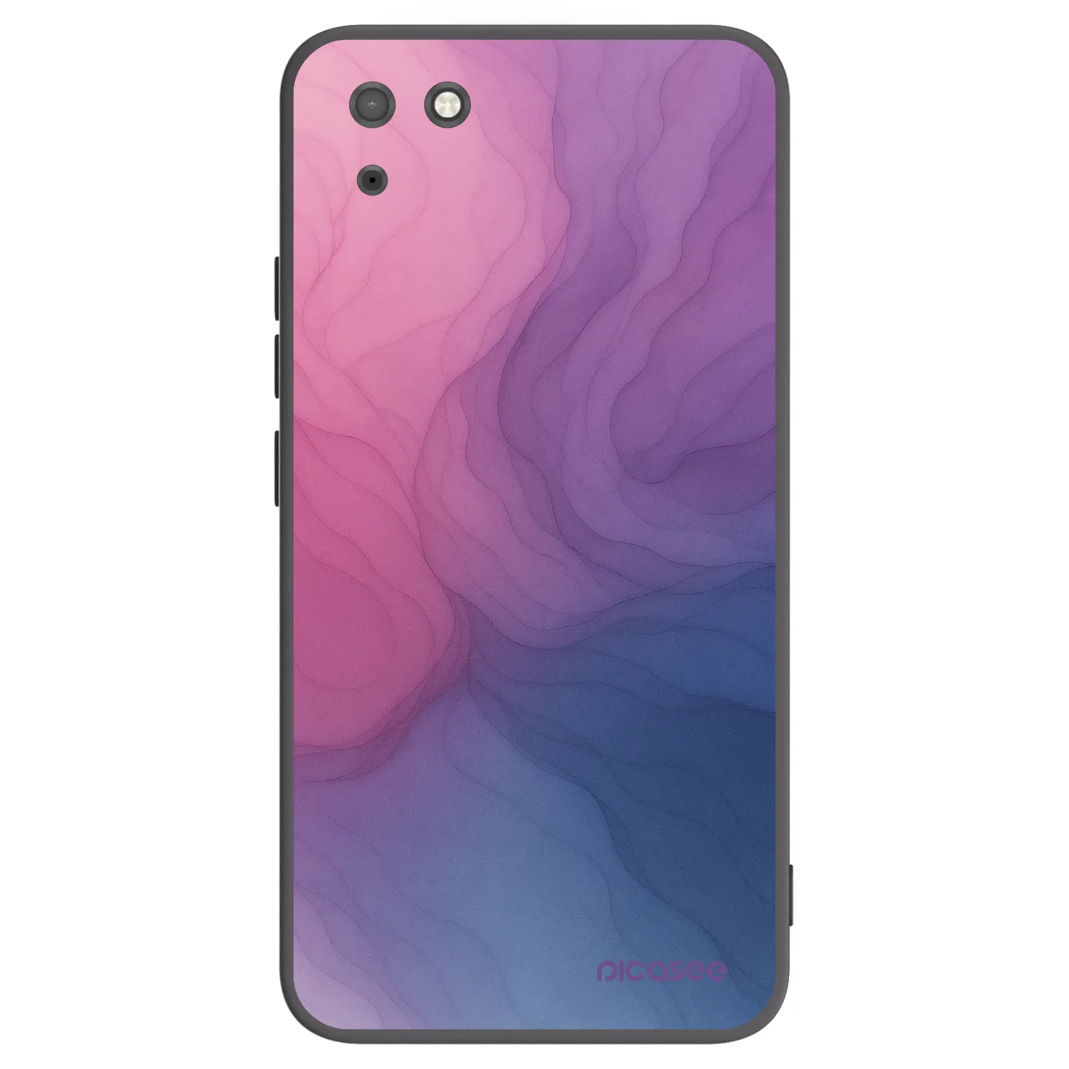 Picasee fekete szilikon tok az alábbi mobiltelefonokra Huawei Y5P - Silk