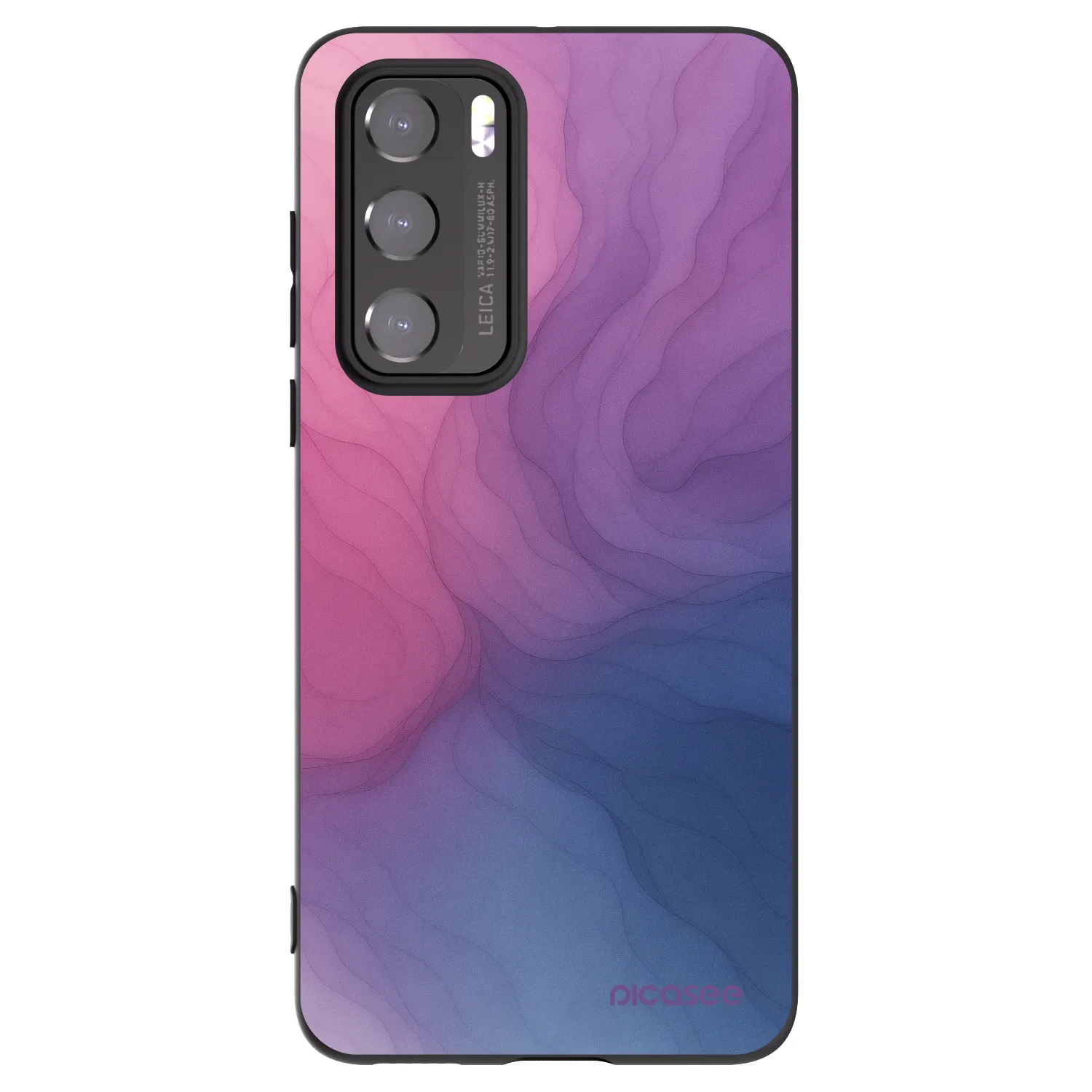Picasee fekete szilikon tok az alábbi mobiltelefonokra Huawei P40 - Silk