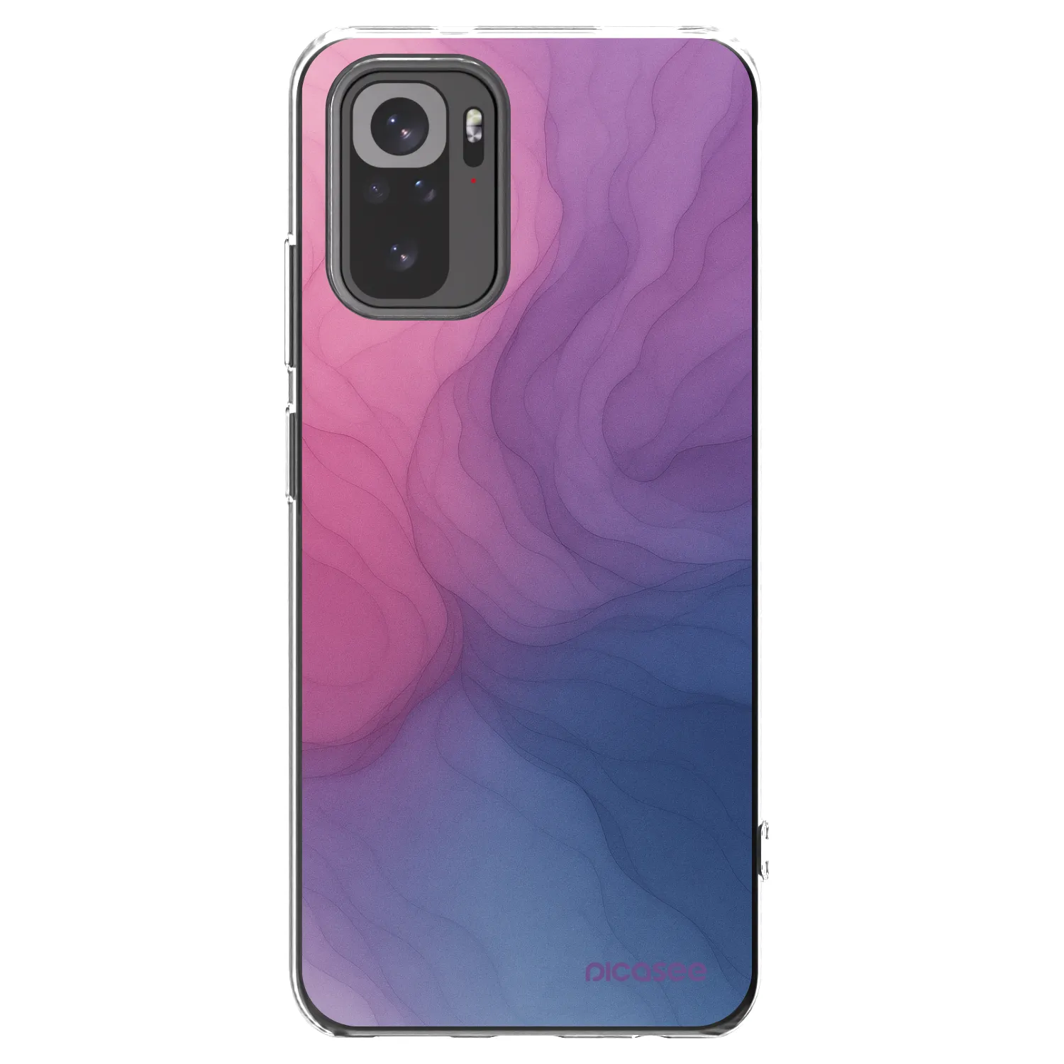 Picasee átlátszó szilikon tok az alábbi mobiltelefonokra Xiaomi Redmi Note 10S - Silk
