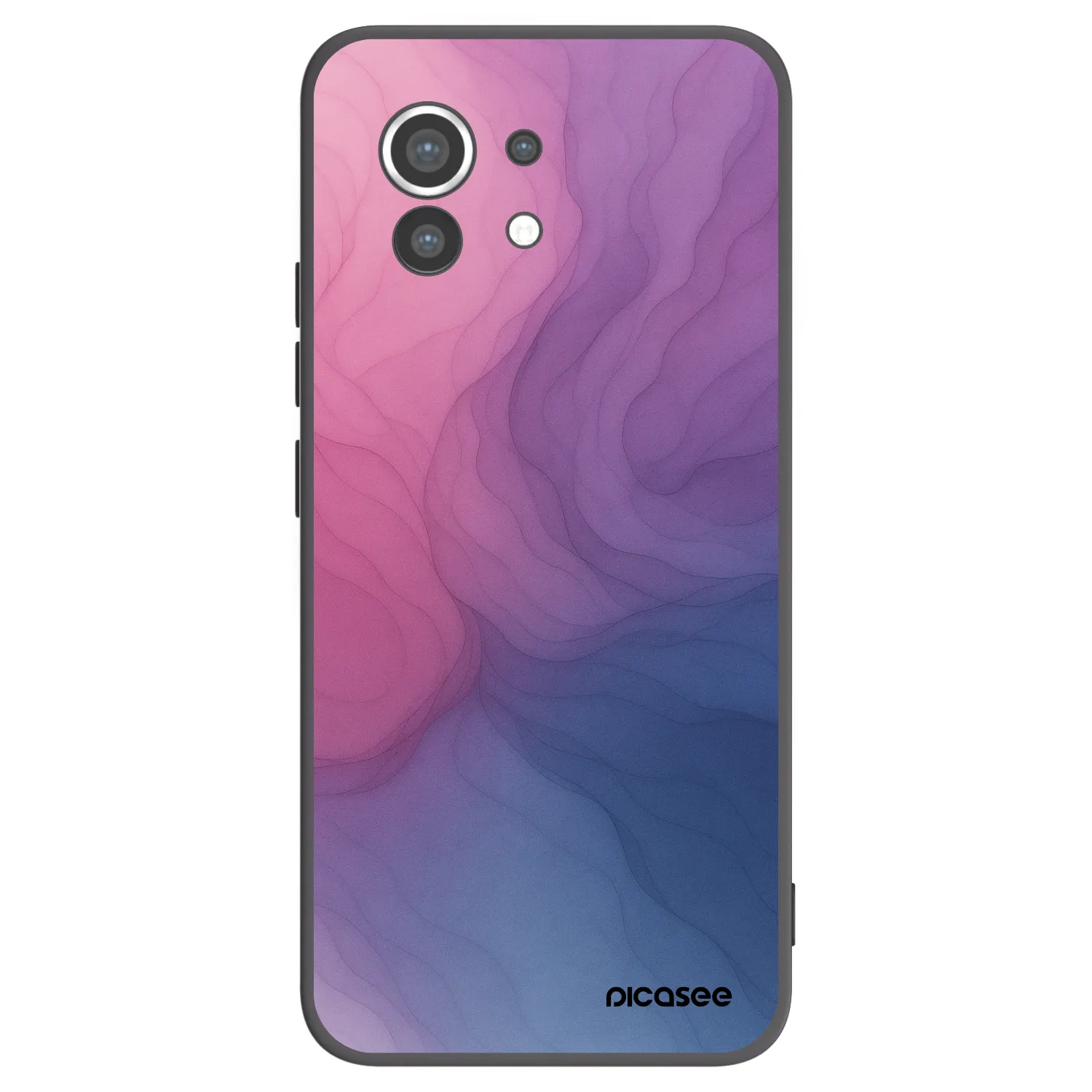 Picasee fekete szilikon tok az alábbi mobiltelefonokra Xiaomi Mi 11 - Silk