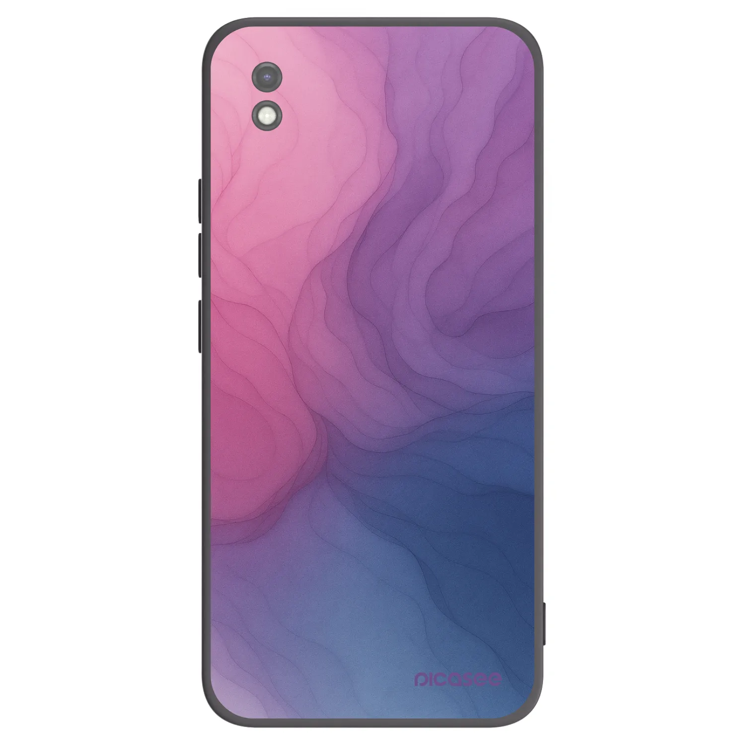Picasee fekete szilikon tok az alábbi mobiltelefonokra Xiaomi Redmi 9AT - Silk