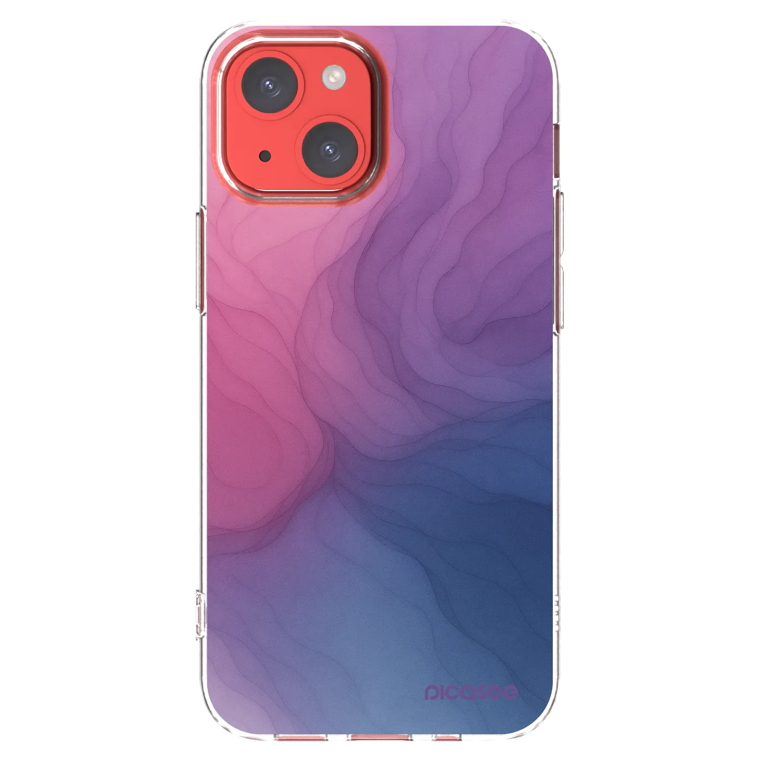 Picasee átlátszó szilikon tok az alábbi mobiltelefonokra Apple iPhone 13 mini - Silk